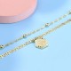 Letter Initial Bracelets For Women Layered Personalized Bracelet Charm Chain Dainty Bracelet Gift For Women Letter Initial Bracelets For Women Layered Personalized Bracelet Charm Chain Dainty Bracelet Gift For Women